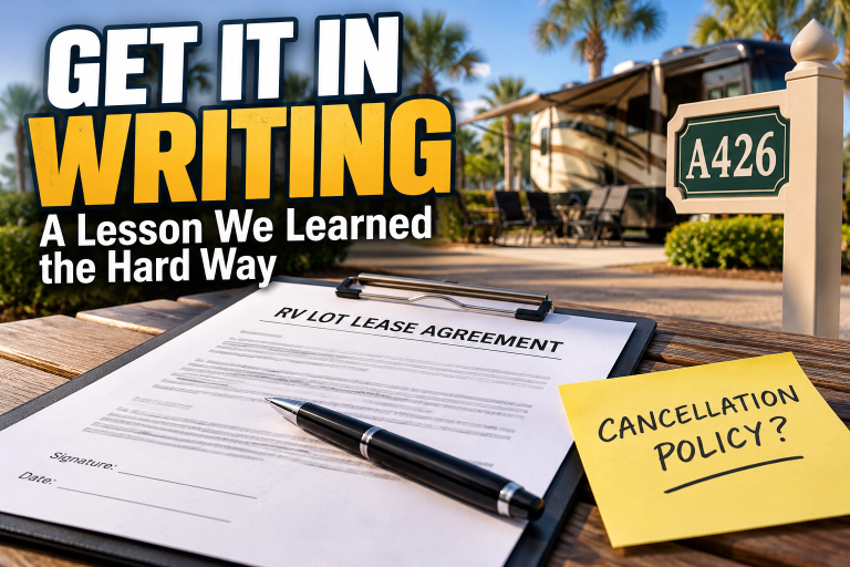 Get It in Writing: A Lesson We Learned the Hard Way